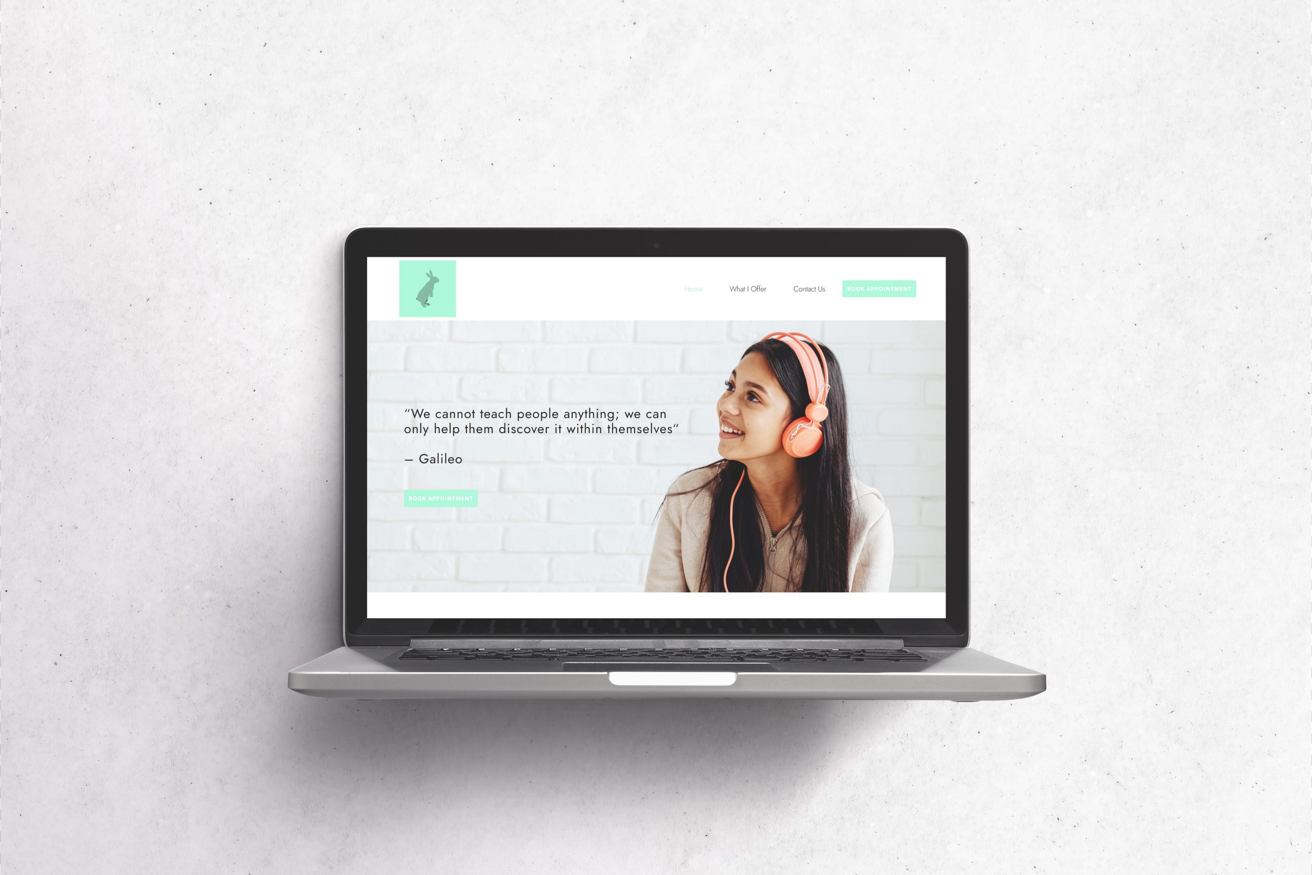 AMMP Counselling project mockup