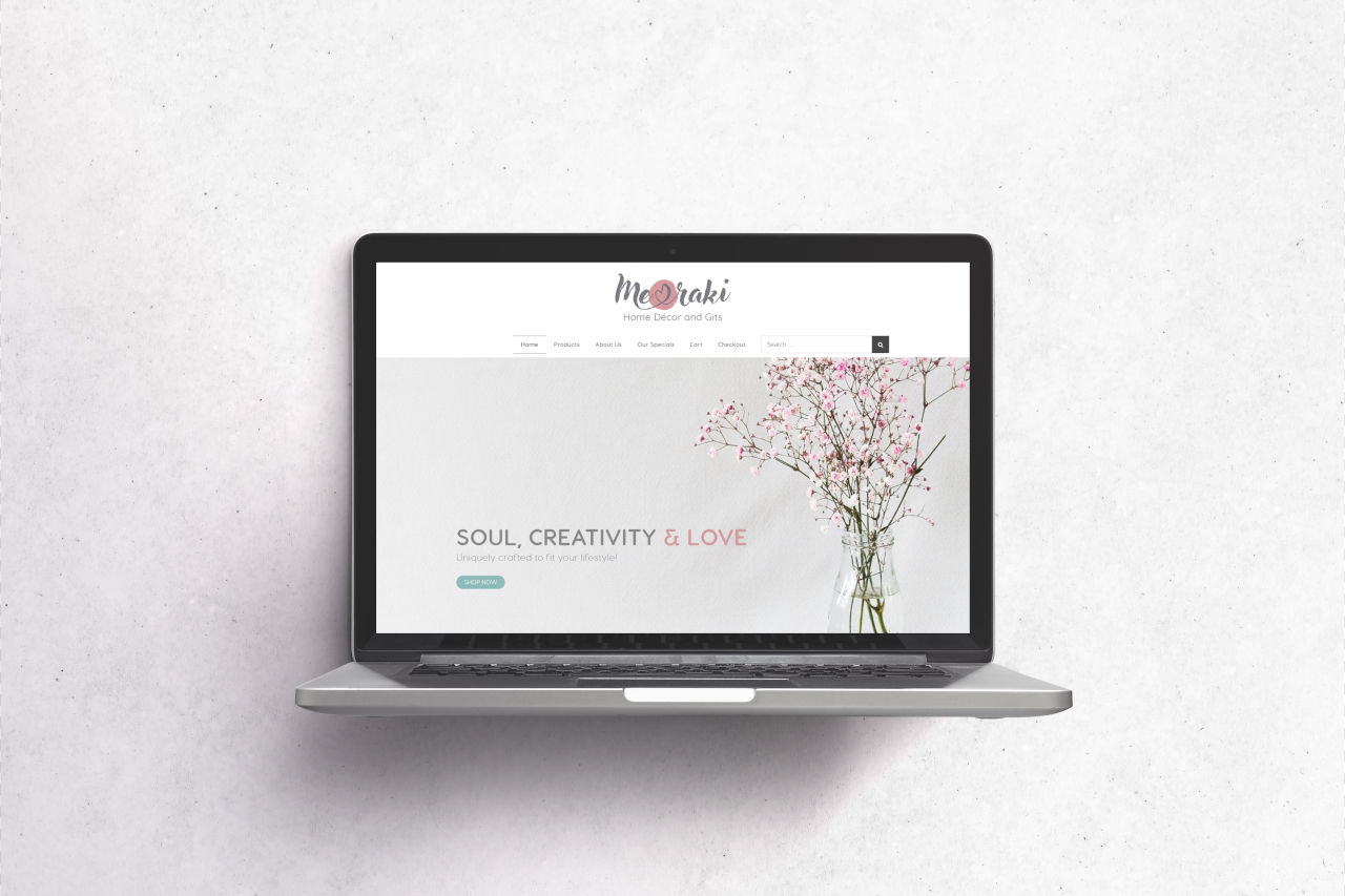 Me-Raki project mockup