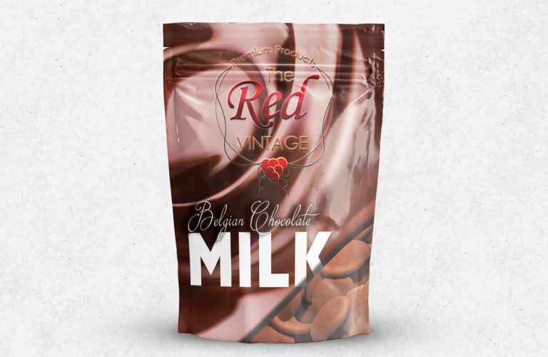 The Red Vintage Label Milk Chocolate